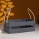 Wooden Kashpo 24.5 × 13.5 × 9 cm "Toroska Light" rheck, handle rope, Gray give beautifully