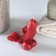 Figure candle "Favorite with wings" red 7.5cm