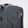 Small suitcase 24 "On the zipper, code castle, with extension, the color is gray