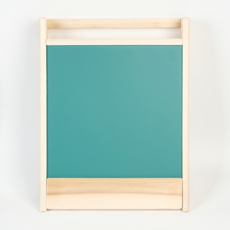Mirror "Carved with a light steam" with a shelf 45x33 cm-4