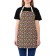 Apron kitchen with a photo print "Silhouette of Easter Rabbit", adjustable, size OS