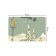 A set of napkins for setting the table "Santa on the way", rectangular, rounded edges, size 30x46 cm, 4 pcs