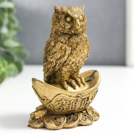 NECSK Polystone for bronze "Eat on the ingot" 7x4.5x9.5 cm-1