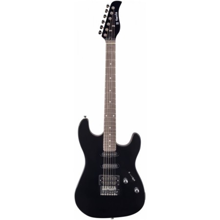 Terris TSS-039 BK electrihitara, Super Strand, HSS, Black Color