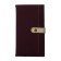 The diary is low, PVC cover, A6 format, 140 sheets in a cage, on a button, with a pocket, mix
