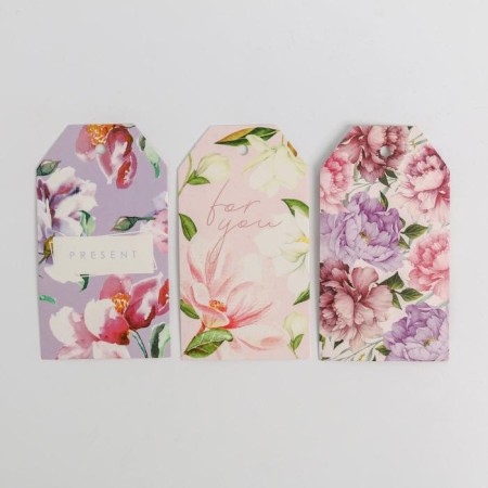 A set of satin ribbons "Pion" 14 x 19 cm, 3 pcs.-1