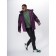 Ski jacket men's, size 48, purple color
