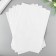 Veter "Blitz" 1 mm, soft 20x30 cm ± 2 cm (set 5 pcs) white