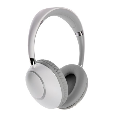 AKZ K53 headphones, wireless, full -size, microphone, RGB backlight, white-2
