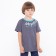 T -shirt for a boy, gray color, height 128 cm