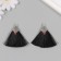 Decor for creativity Textile "Brush East" Black set 2 pcs 1.6x4.5 cm