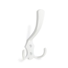 Hook furniture tundra TKT004, three -rod, white