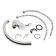 Kitchen mixer Zein Z3105, single -leaf, high spout, chrome
