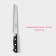 Knock for bread shares "Kronos", blade 19 cm, black color