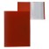 Folder with 60 A4, 500 microns, Calligrata, texture "Sand", Red