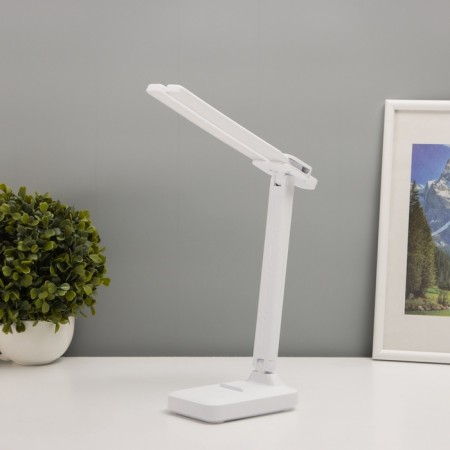 Table lamp with a stand for the phone "Duo" 8W LED USB 2700-6500k White