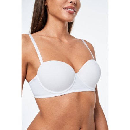 Women's bra lotus, size 80b, white color-2