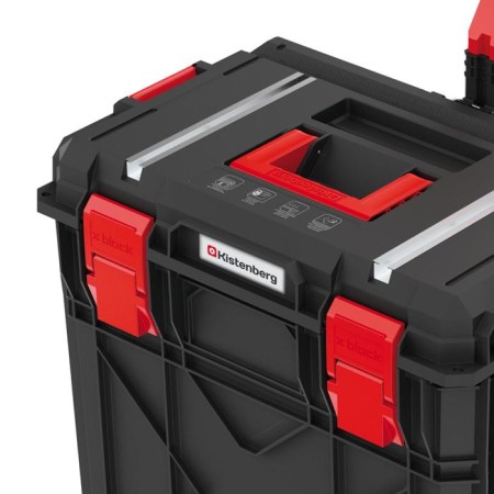 Modular tool box, plastic, on wheels, X-Block Pro-6