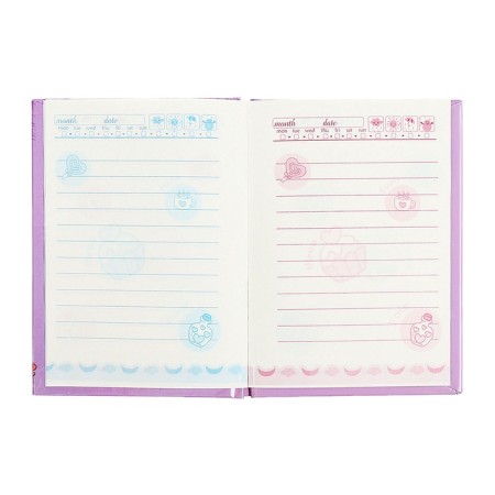Gift notebook, 45 sheets, line, on the castle of the cats (16.3x12.7cm)-4
