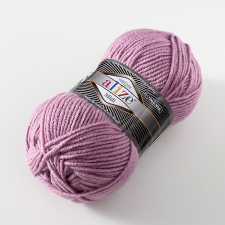 Yarn "Superlana Midi" 25% wool, 75% acrylic 170m/100g (505)-1