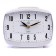 Table alarm clock, silent, 14 x 5 cm