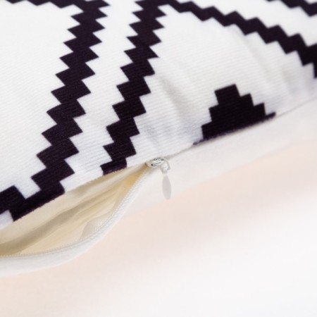 Pillowcase decorative Ethel Geometry "Graphics" 40x40 cm, velor-3