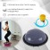 Half -sphere BOSU gymnastic onlytop, massage, with a pump, 58x25 cm, color gray color