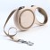 Roulette with a system of effective twisting a leash, 5 m, up to 20 kg, beige-green