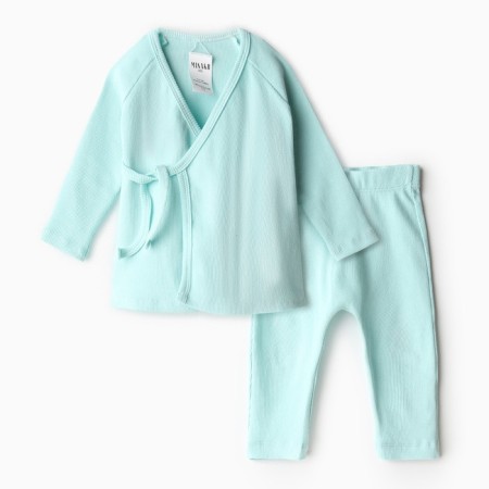 Kit for children (jacket and pants) minku, blue color, height 80-86 cm