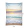 Decorative panel with photo printing "Foamy shore", vertical, size 150x200 cm