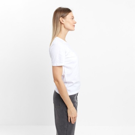 T -shirt female, white color, size 50-3