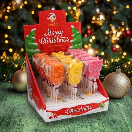 New Year. Caramel Lolloice Figure Sweet Ness "Polar Beasts", 24 g