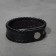 Bracelet Skin "minimal" contour, color black, 23 cm