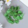 Brads for scrapbooking "Palm leaves" set of 20 pcs 0.8x1.7x1.4 cm