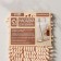 Nozzle for a flat mop of the share "pastel", 43 × 13 cm, microfiber booklies, beige color