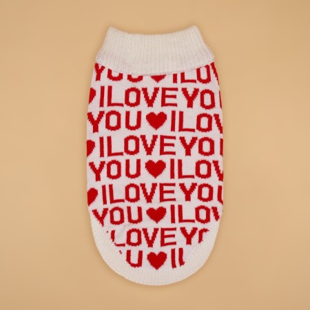 Sweater "Iloveyou", XL (DS 34, Osh 34, OG 32-51 cm)-7