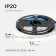 LED strip Apeyron 12V, SMD2835, 5 m, IP20, 4.8W/m, 60 LED/m, 4000K