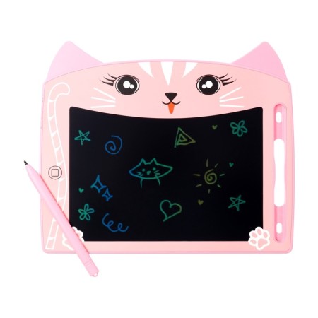 A tablet for drawing and notes Luazon "cat", 8.5 ", color display, pink-3