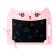 A tablet for drawing and notes Luazon "cat", 8.5 ", color display, pink