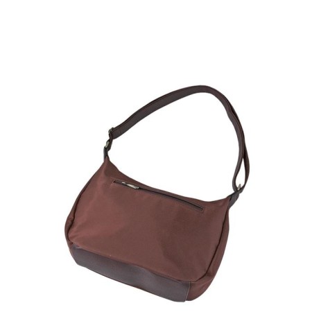 Women's bag with lightning, brown color-1
