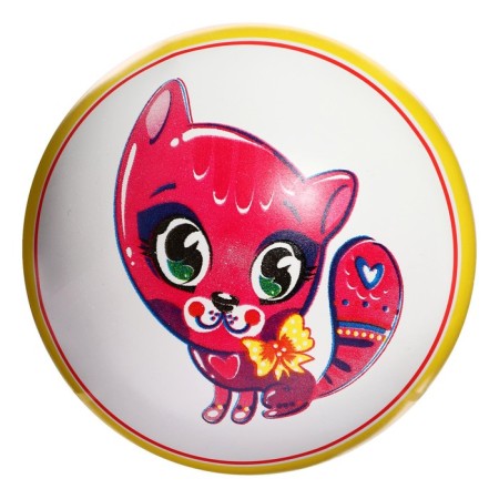Ball with a pattern, diameter 12.5 cm, MIX color-4