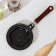 Flot “Flower”, d = 12 cm, plastic handle, anti -stick coating, black color