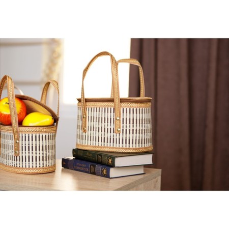 Basket for storage of the shade Nature, 24 × 14.5 × 14.5 cm, bamboo-8