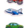 Developing magnets "Transport", 15 pcs.