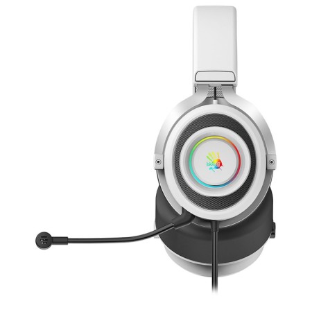 Headphones with A4Tech Bloody G535 Microphone White/Black 2M Monitoring USB TECOMENT (G535 (BLA 106857-1