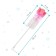 Brush for bottles with a sponge, color mix