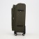 Small 24 suitcase "On a zipper, code castle, with extension, khaki color