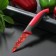 Kitchen knife with an anti -wagoning coating of the valve "cherries", blade 8 cm
