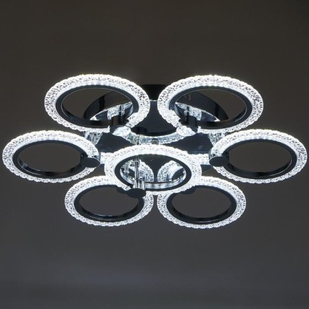 Economic Service chandelier with PDU 01506 LED 112W 3000-6000k, Dimmir., Chrome 60x60x10 cm-5
