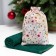 Tensor towel Economy and I "Stars" 30*60 cm, central green, 70% hl., 30% bamboo, 340 g/m2 917